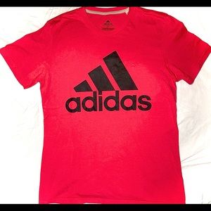 Red Adidas shirt